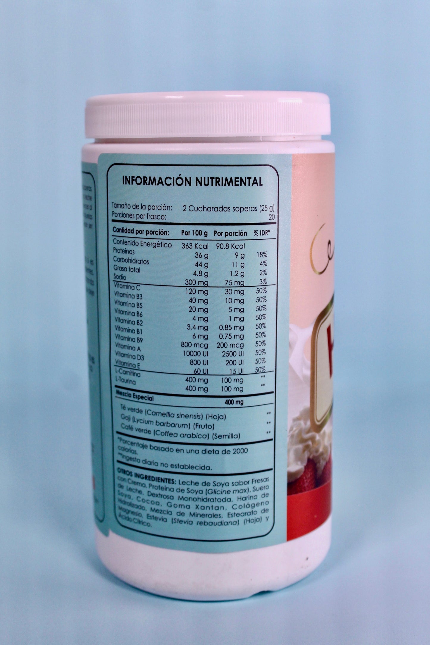 KiboShake - Fresas con Crema