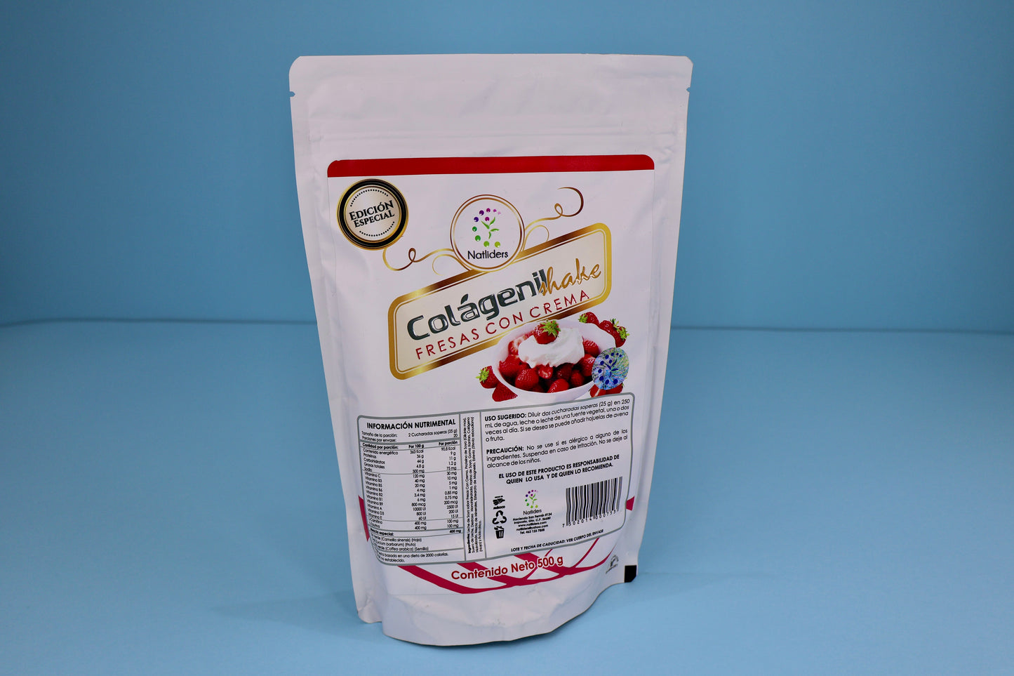 Colagenil Shake Fresas con Crema