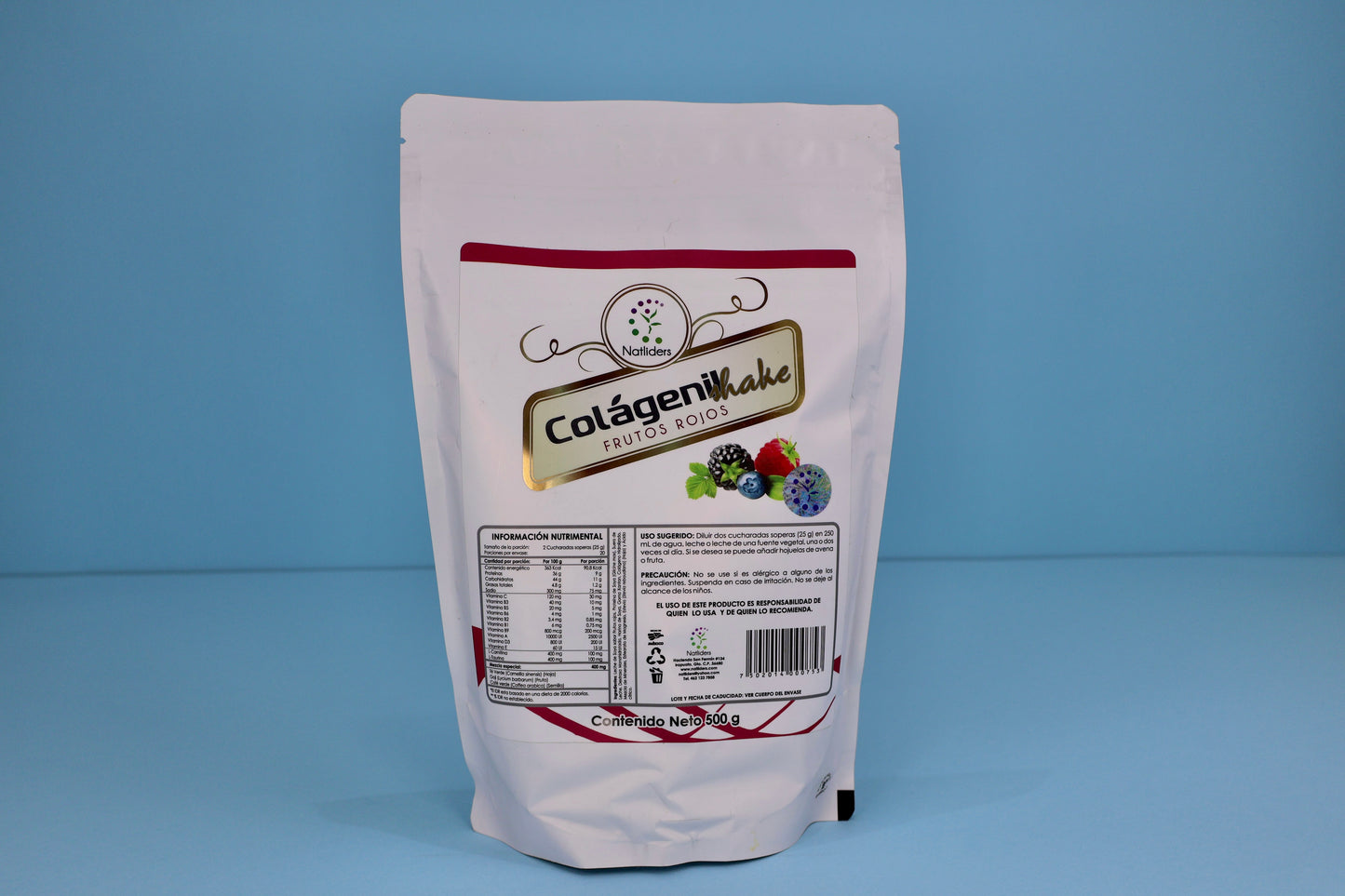 Colagenil Shake Frutos Rojos