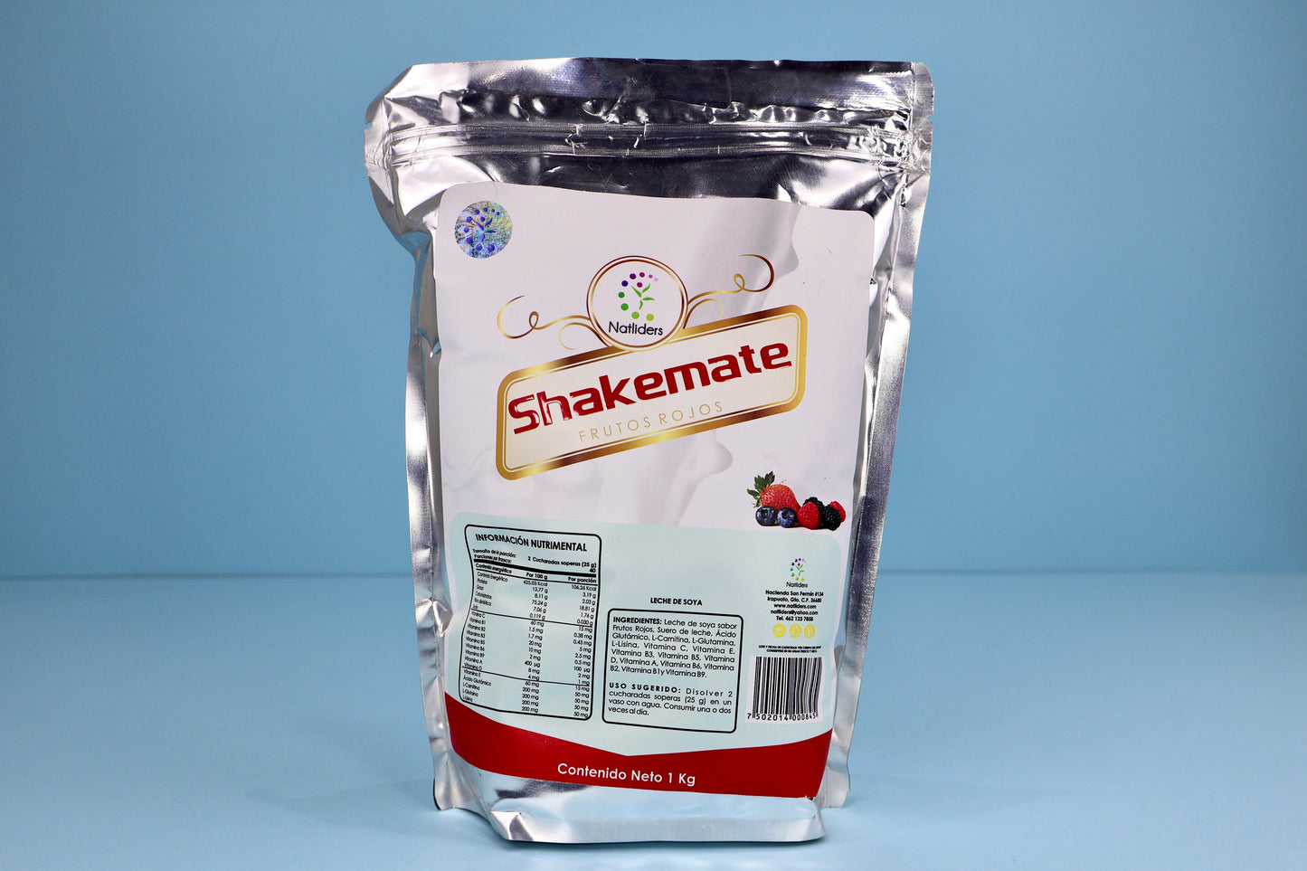 Shakemate Frutos Rojos